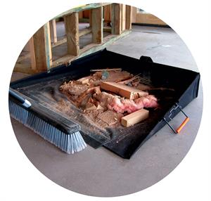 THE BIG FLEXIBLE DUSTPAN A-Z EZ CADDY THE BIG FLEXIBLE DUSTPAN A-Z EZ CADDY